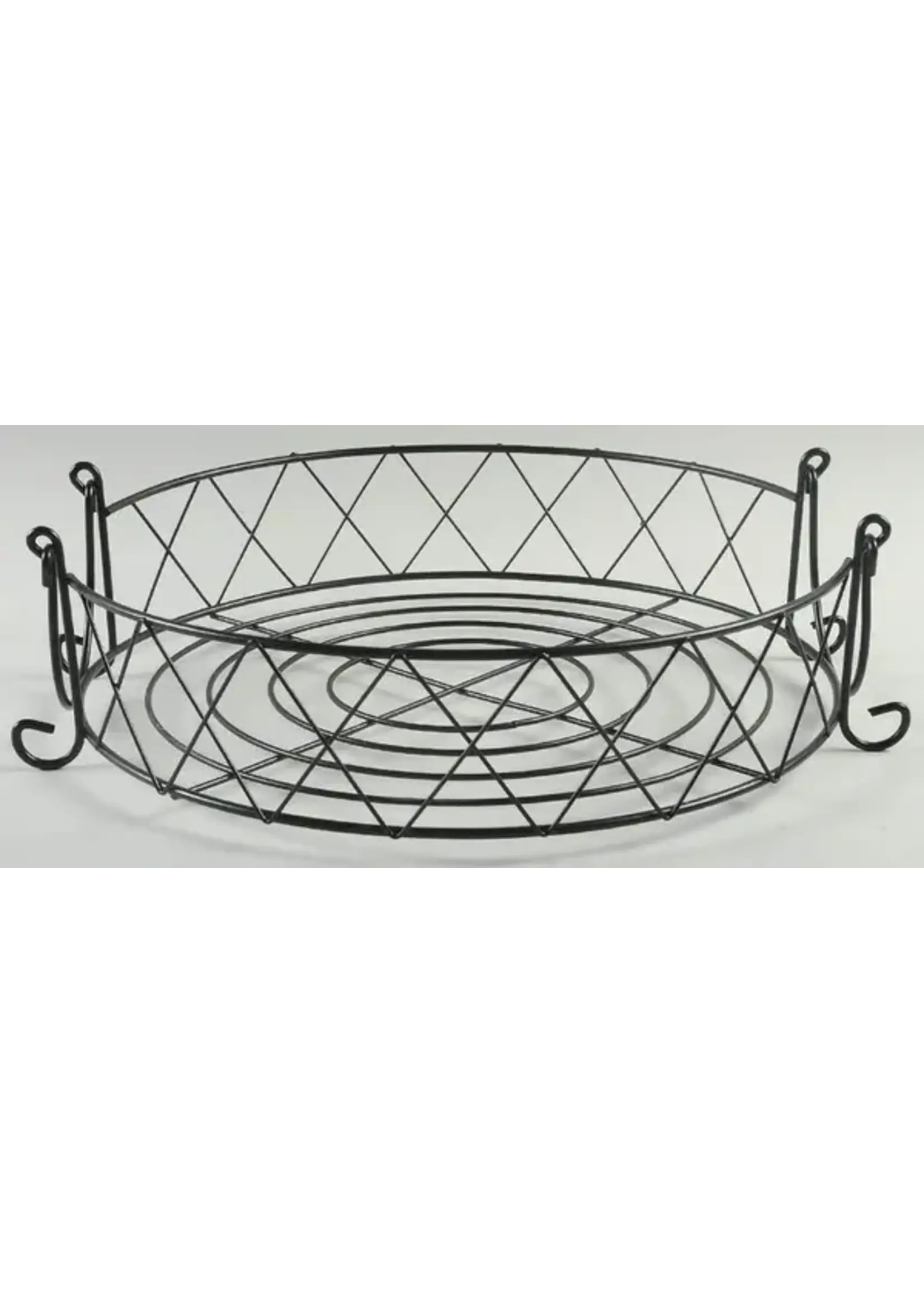 TEMP-TATIONS OLD WORLD METAL CARRIER FOR LAZY SUSAN