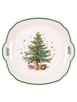 NIKKO HAPPY HOLIDAYS CAKE PLATE / SERVING TRAY