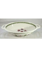 PORTMEIRION BOTANIC GARDEN OVAL HANDLED SERVER 15" TREASURE FLOWER