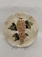 CABERNET BROWN GRAPES DINNER PLATE 11 1/8"