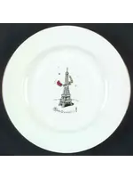 DAYTON HUDSON INTERNATIONAL COLLECTION SALAD PLATE 8 1/4"