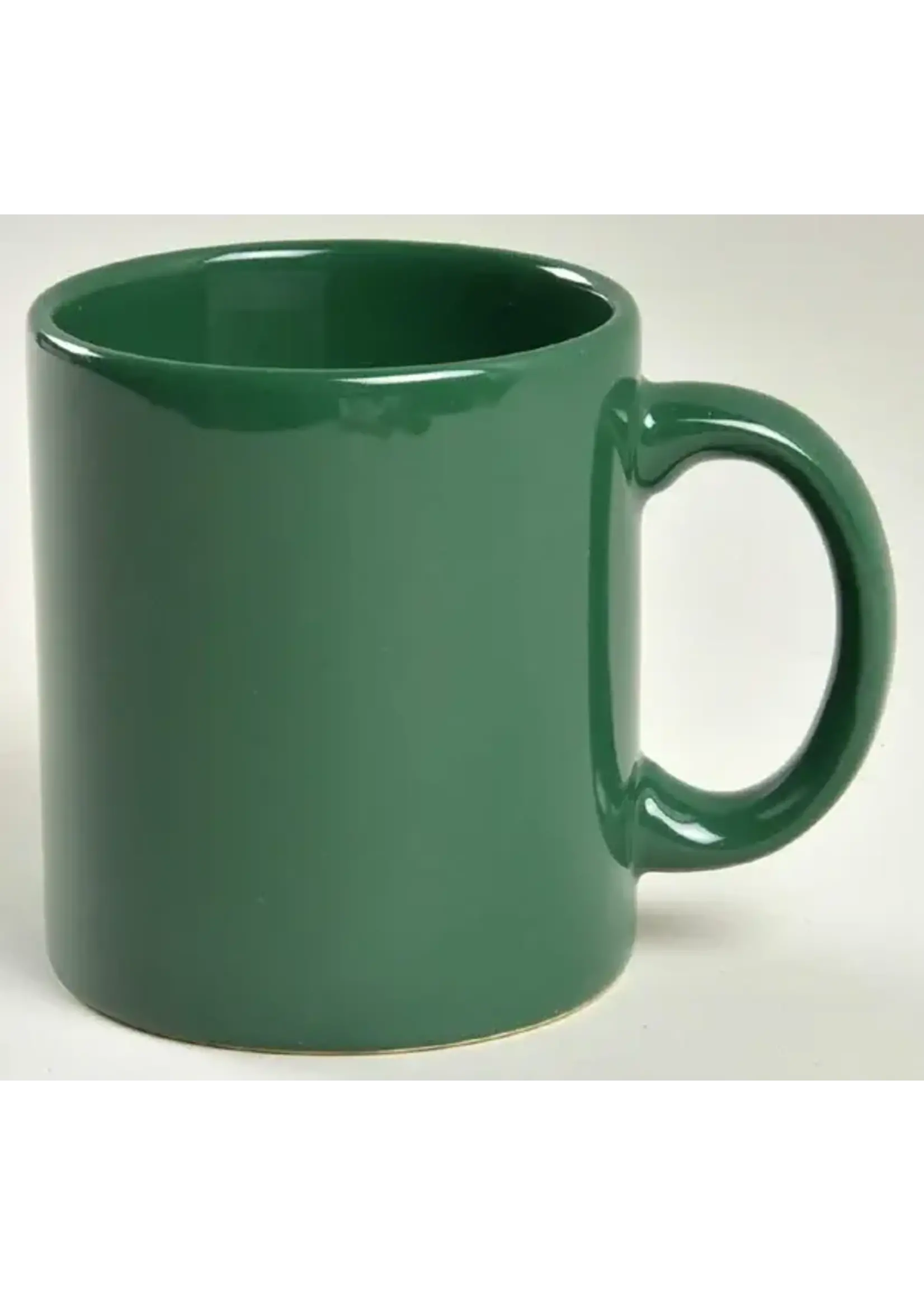 WAECHTERSBACH FUN FACTORY HUNTER GREEN MUG 3 3/4"