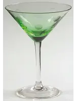 POLKA DOT MARTINI 6 3/4" GREEN