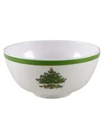 SPODE CHRISTMAS TREE BOWL MELAMINE 5 7/8"