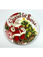 OLD WORLD CHRISTMAS COOKIES FOR SANTA PLATE 8 "