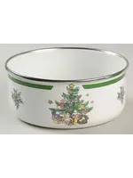 NIKKO HAPPY HOLIDAY METAL BOWL 6 5/8"