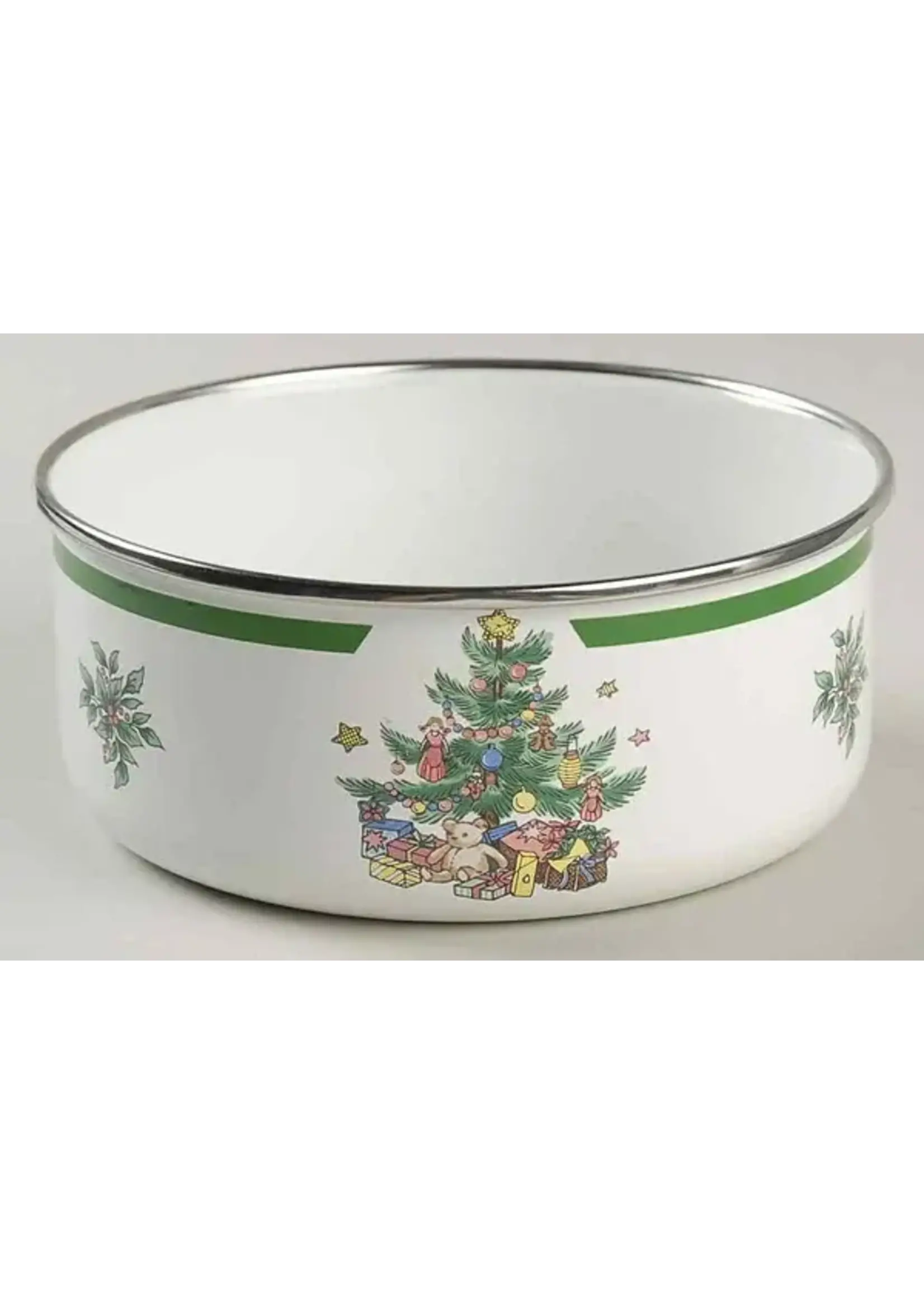 NIKKO NIKKO HAPPY HOLIDAY METAL BOWL 5 3/4'