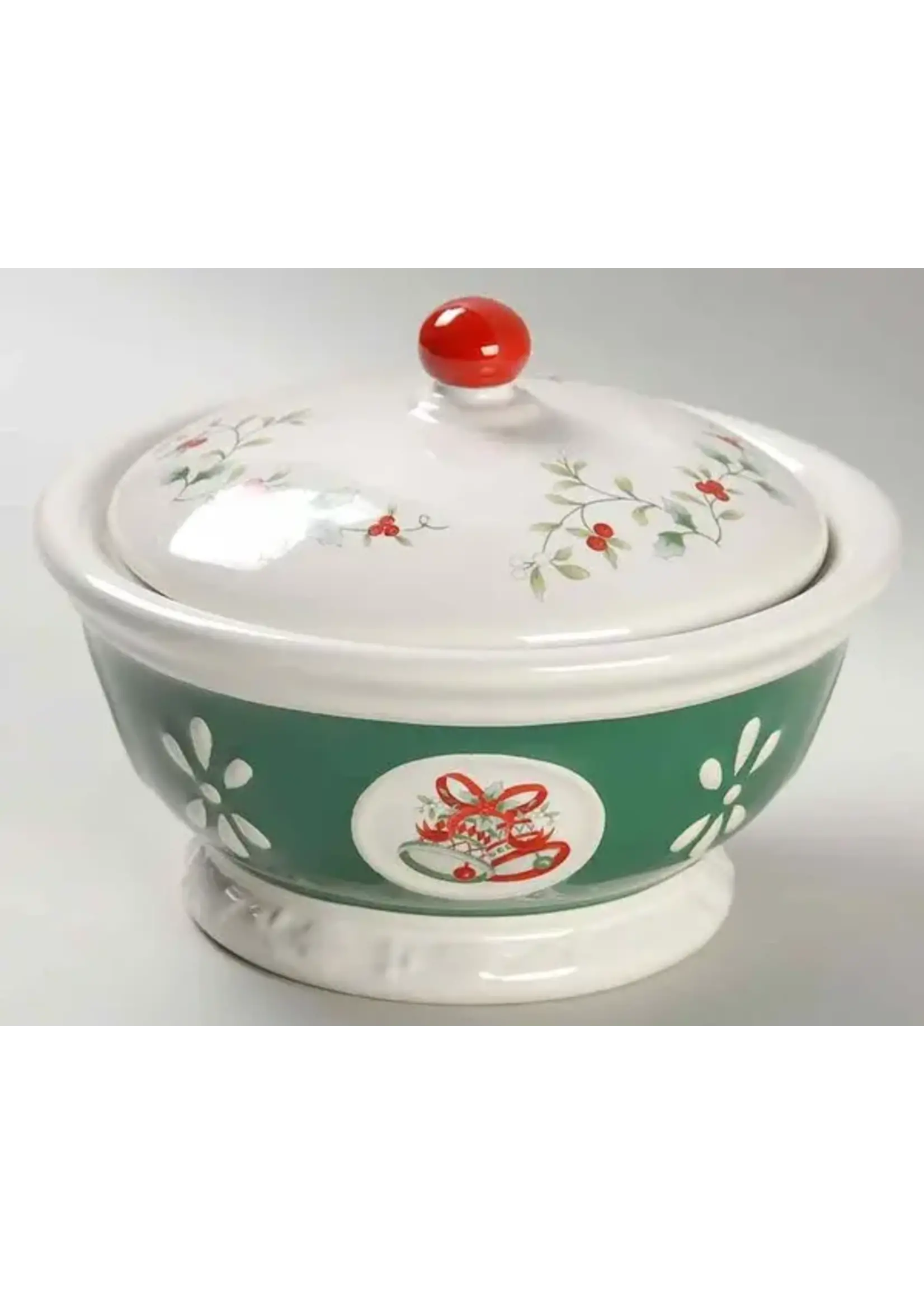 PFALTZGRAFF PFALTZGRAFF WINTERBERRY CANDY BOX & LID 6 1/2"