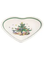 NIKKO HAPPY HOLIDAYS DISH HEART 5 7/8"