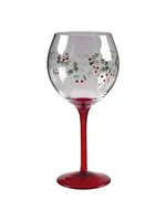 PFALTZGRAFF WINTERBERRY HANDPAINTED GOBLET