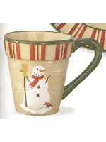 PARK DESIGNS HOLLY JOLLY MUG 4 1/4'