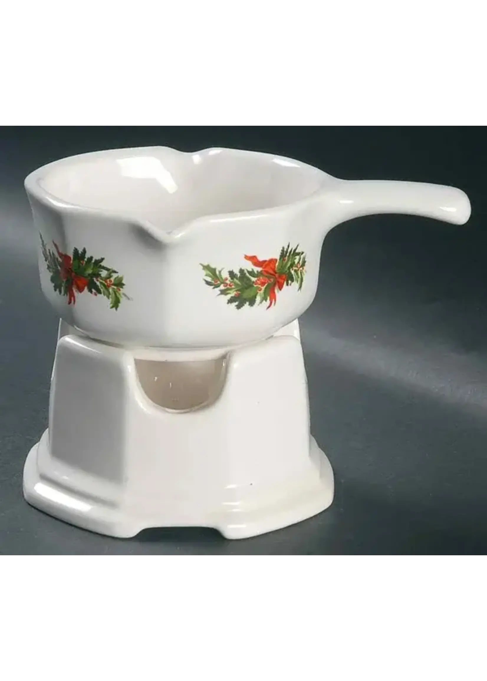 PFALTZGRAFF PFALTZGRAFF CHRISTMAS HERITAGE POTPOURRI / BUTTER WARMER