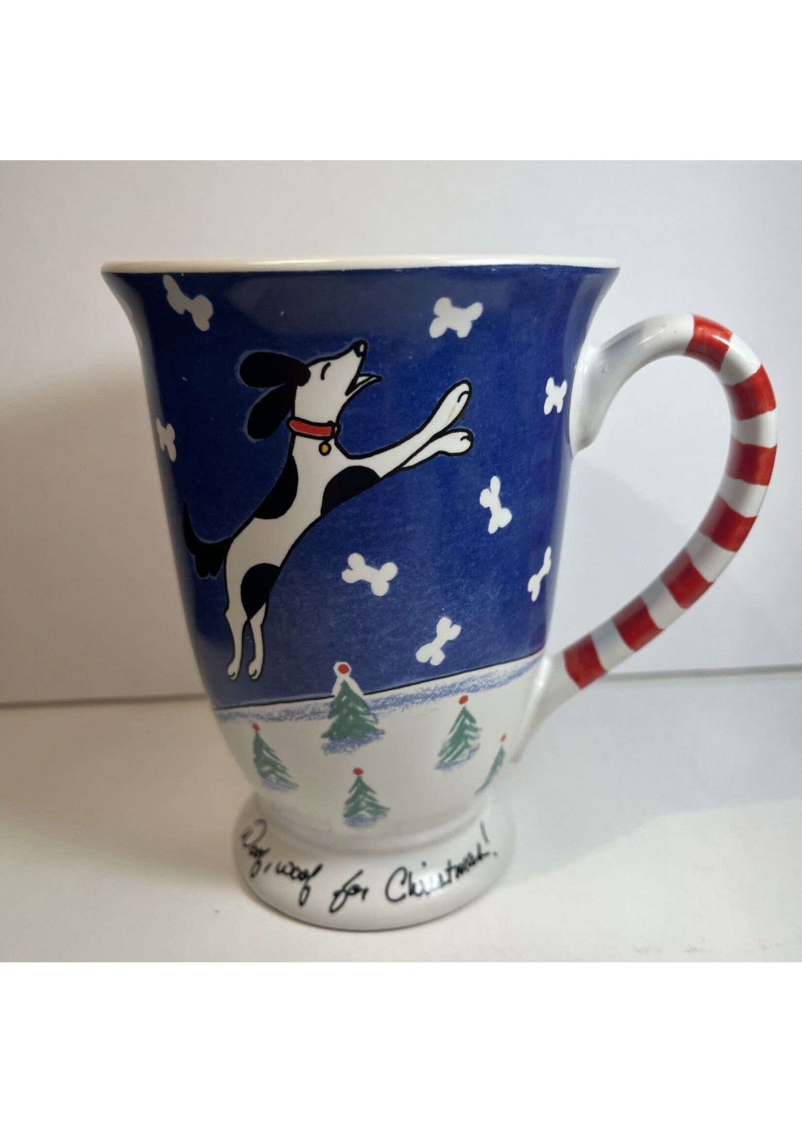 PFALTZGRAFF PFALTZGRAFF WOOF WOOF FOR CHRISTMAS MUG