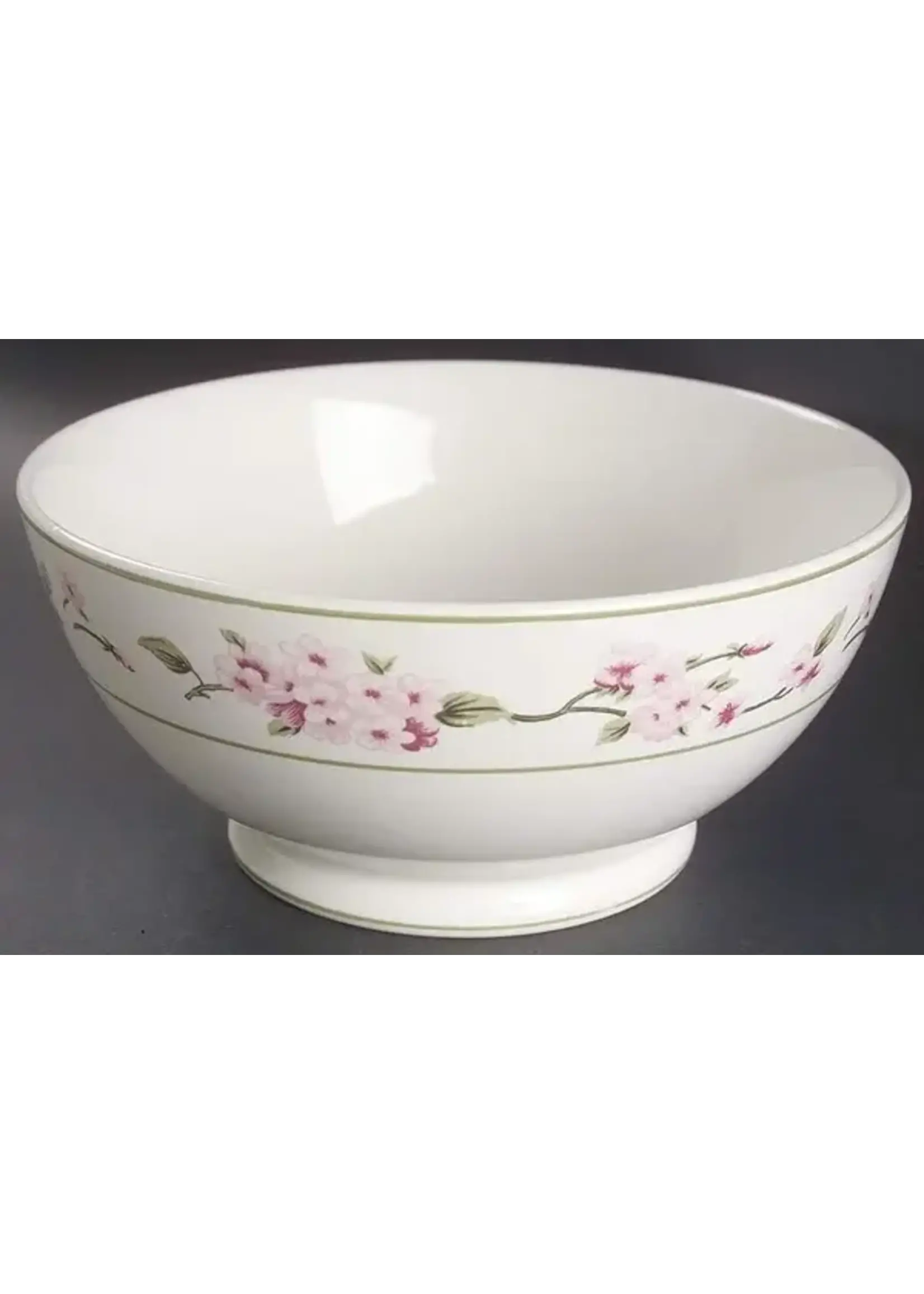 MARTHA STEWART HYDRANGEA ROUND VEGETABLE BOWL 8"