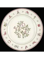 JOHNSON BROTHERS 12 DAYS OF CHRISTMAS SALAD PLATE 8 3/4 5 GOLDEN RINGS