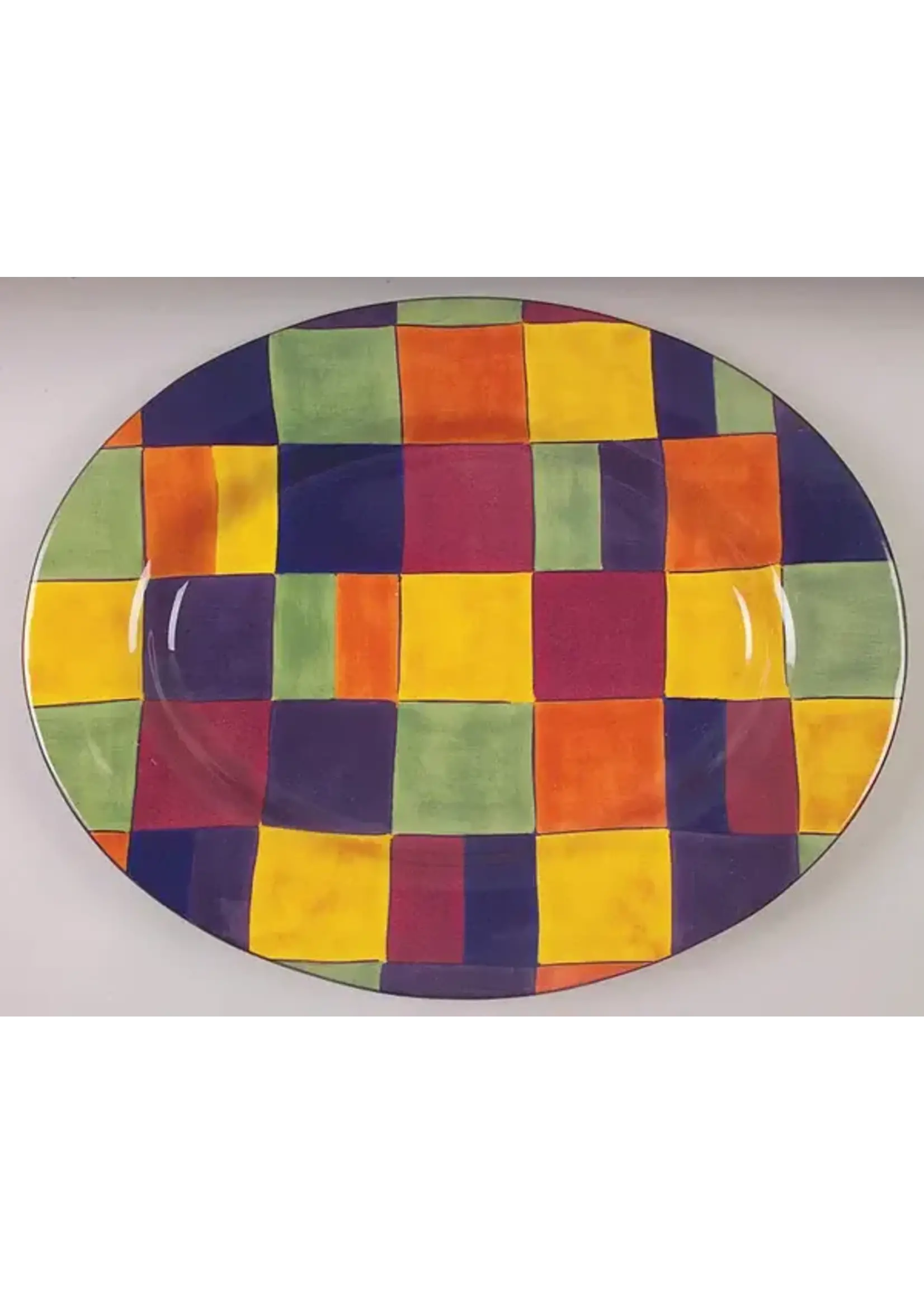 TABLETOPS UNLIMITED CARACAS PLATTER 17 1/2"