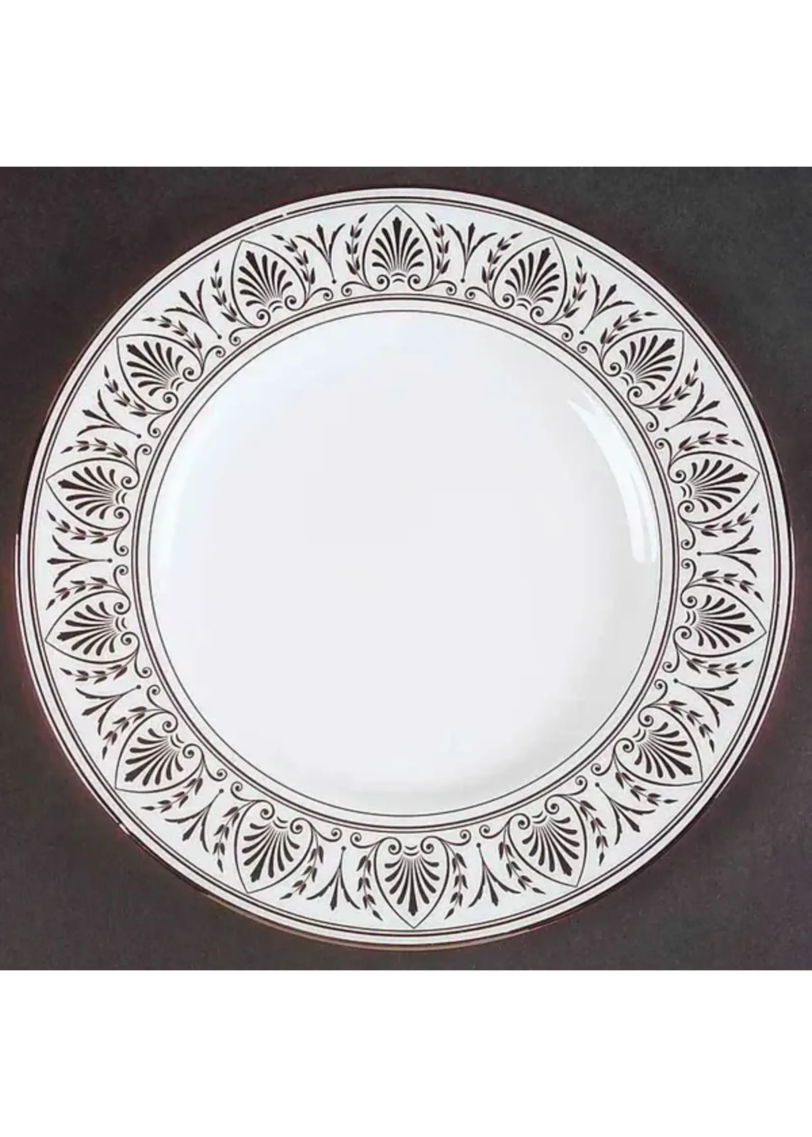 LENOX ROYAL HANNAH PLATINUM ACCENT PLATE 9 3/8"