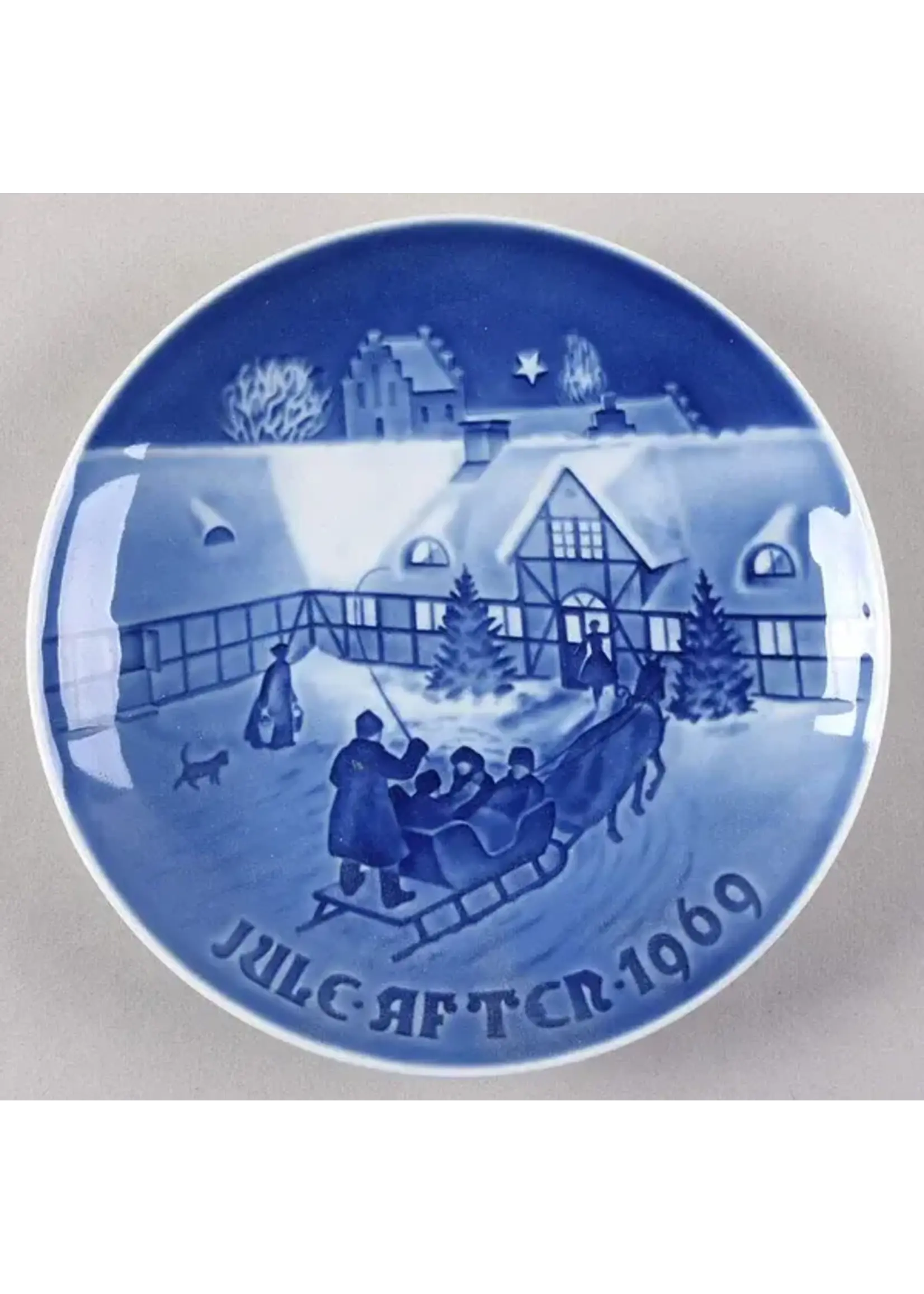 BING & GRONDAHL ANNUAL CHRITMAS PLATE 1969