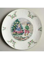 ROYAL DOULTON VICTORIAN CHRISTMAS PLATE 8 1/4" 1979