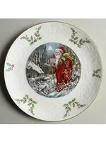 ROYAL DOULTON VICTORIAN ANNUAL CHRISTMAS PLATE 8 1/4" 1980