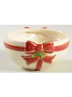 HOLLY JOLLY FRUIT BOWL  4 1/2"