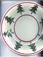 TRE CI CHRISTMAS VILLAGE DINNER PLATE 10 1/4"