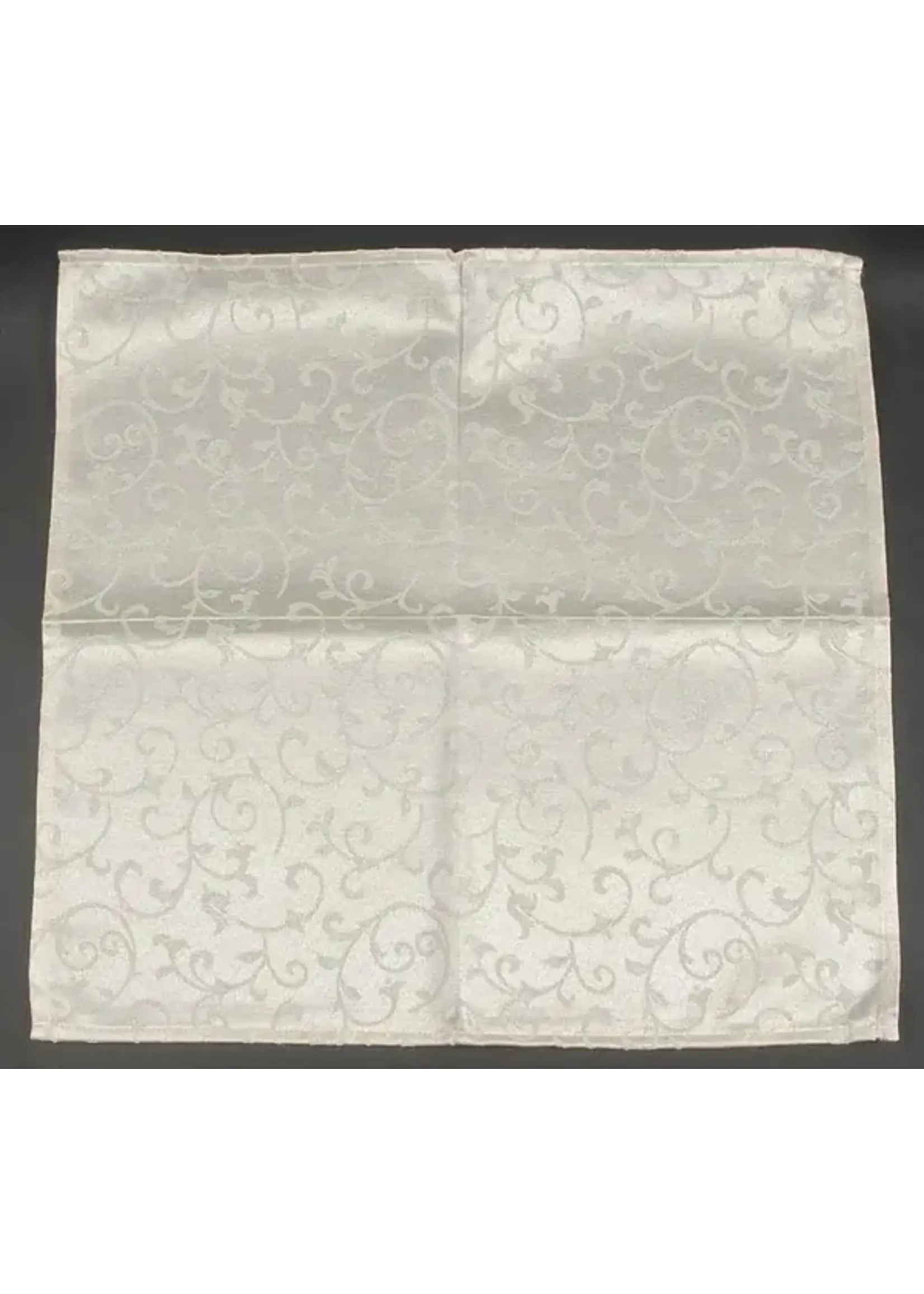 LENOX OPAL INNOCENCE CLOTH NAPKIN PLATINUM 18 1/2"