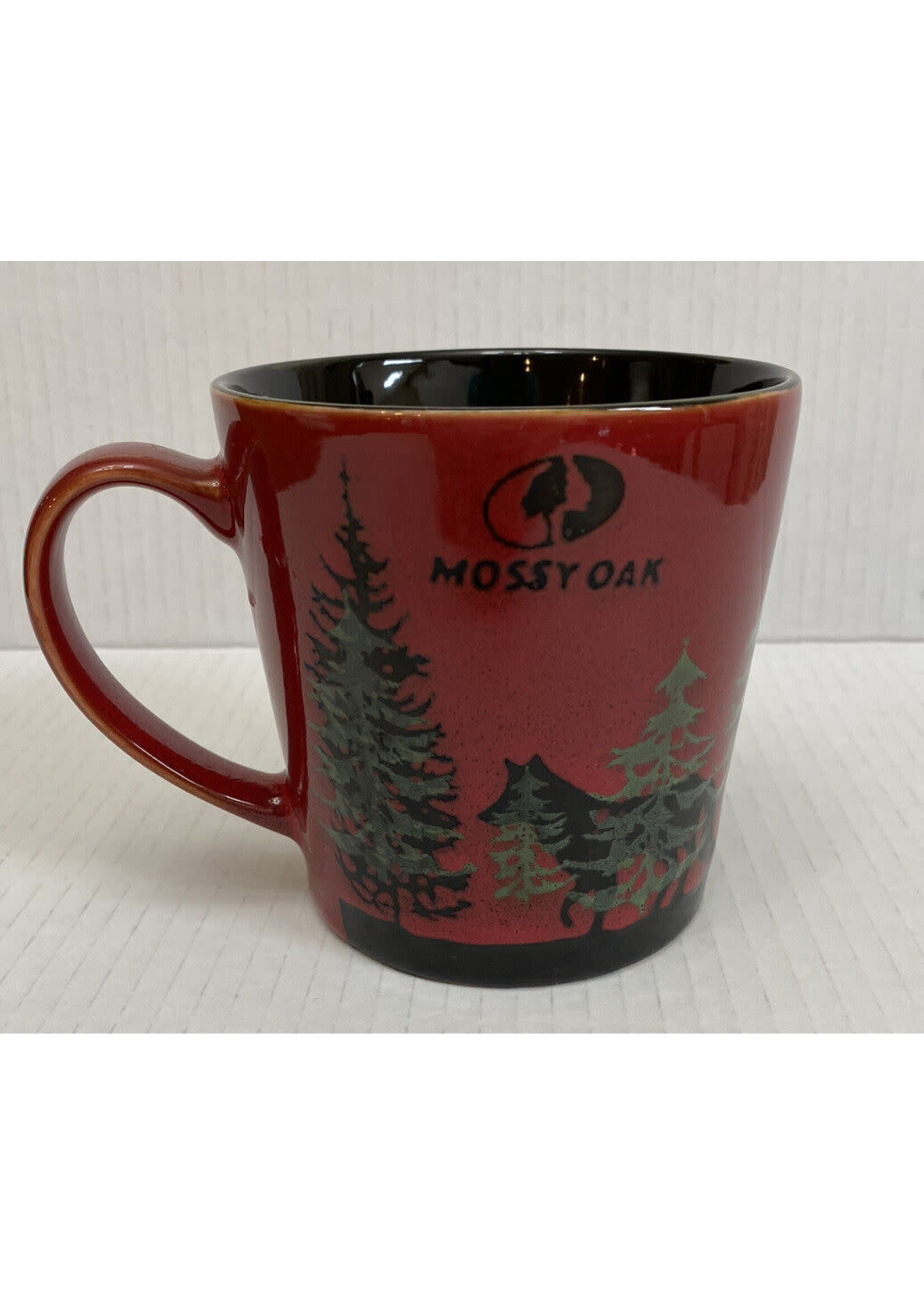 MOSSY OAK MOSSY OAK RED WORLF IN TREES COFFEE MUG 4 1/4"