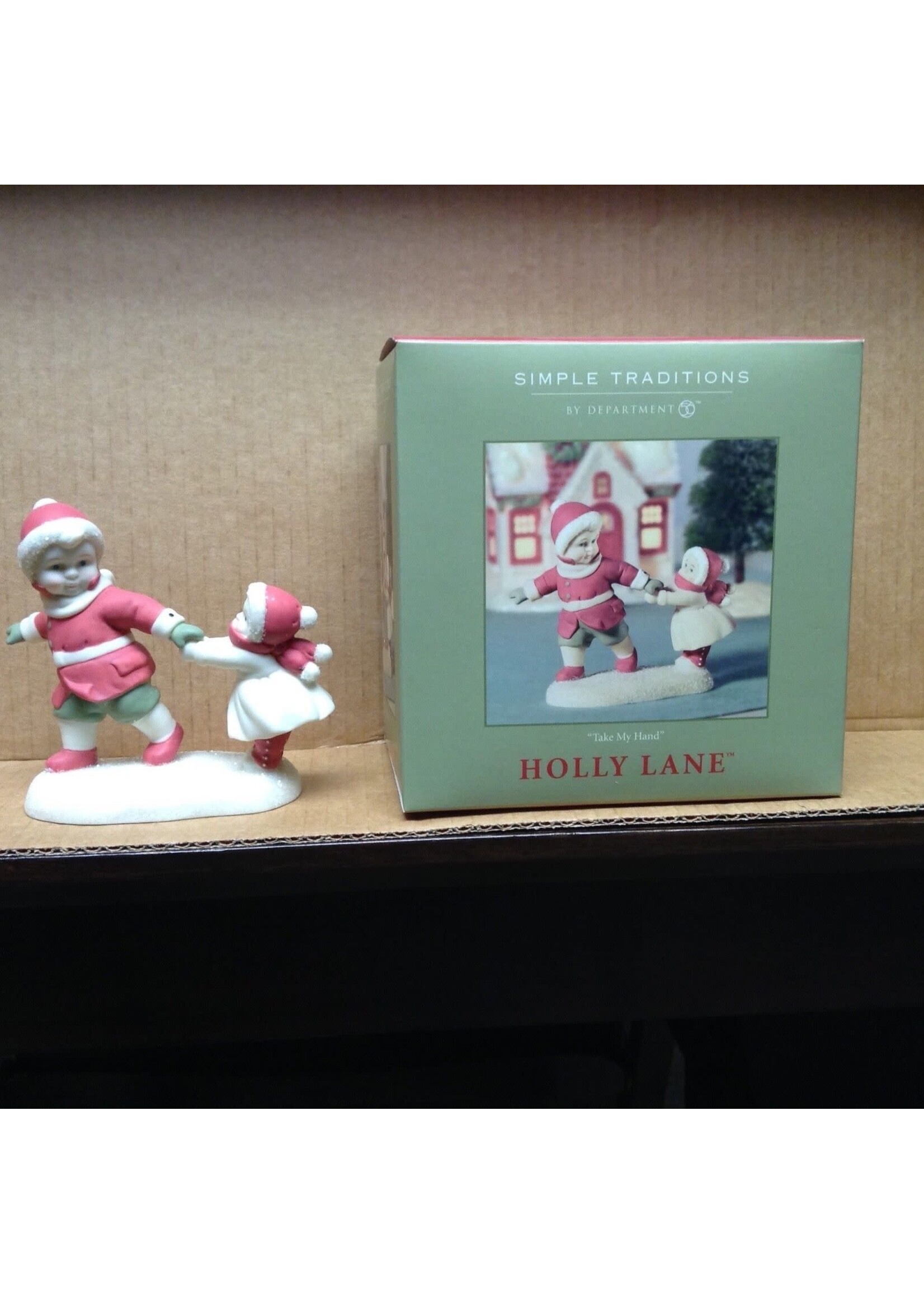 DEPARTMENT 56 HOLLY LANE TAKE MY HAND