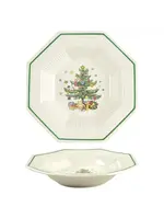 NIKKO CHRISTMASTIME SOUP BOWL RIM 8 1/4"