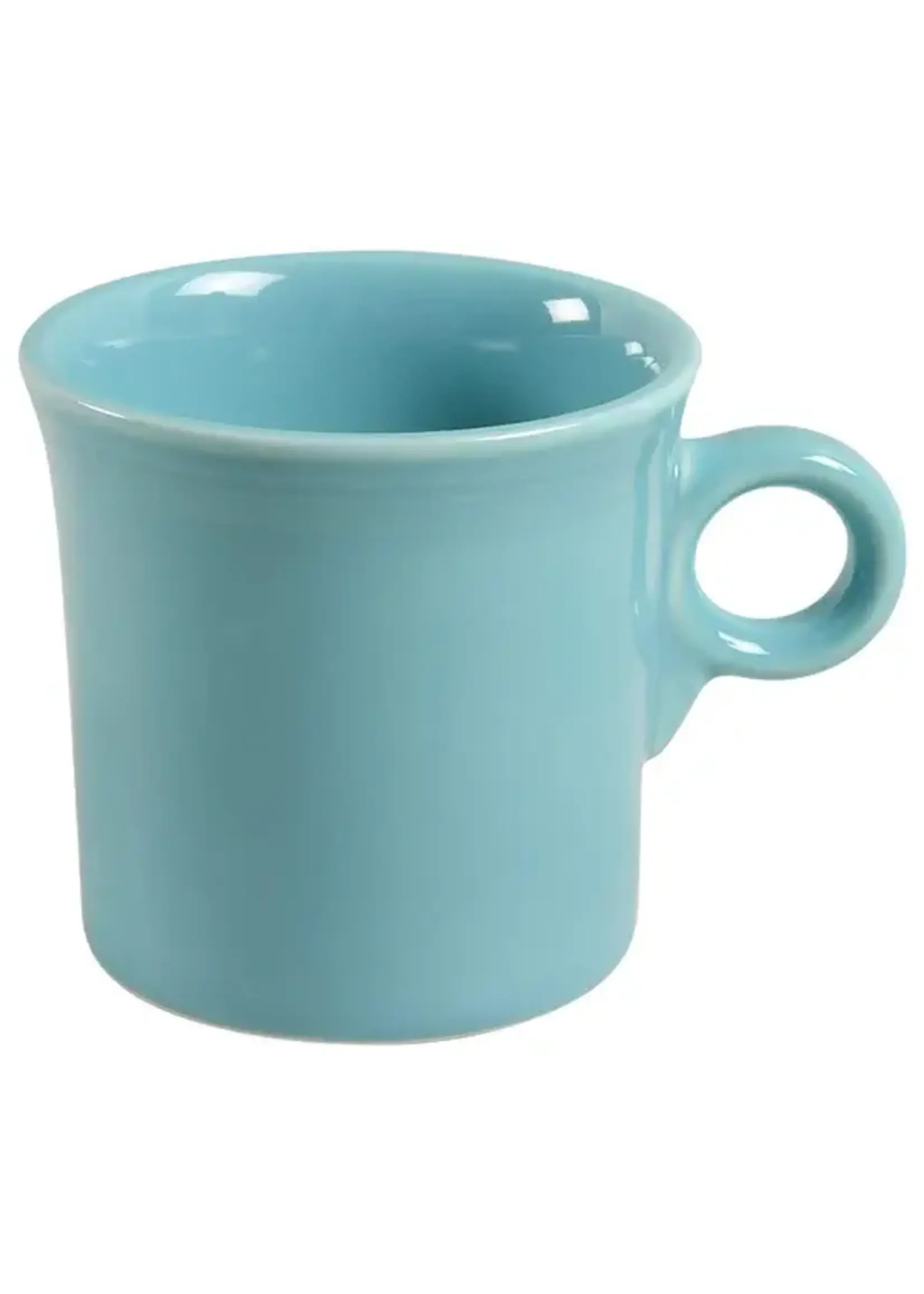 HOMER LAUGHLIN HOMER LAUGHLIN FIESTA TURQUOISE NEWER MUG 3 1/2"