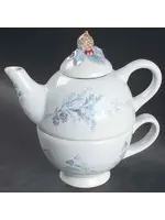 PFALTZGRAFF WINTER FROST INDIVIDUAL TEAPOT/W CUP