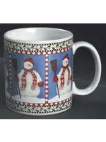 SNOWMAN MUG 3 5/8'