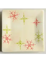 SNOWMATES CREAM APPETIZER PLATE  5"