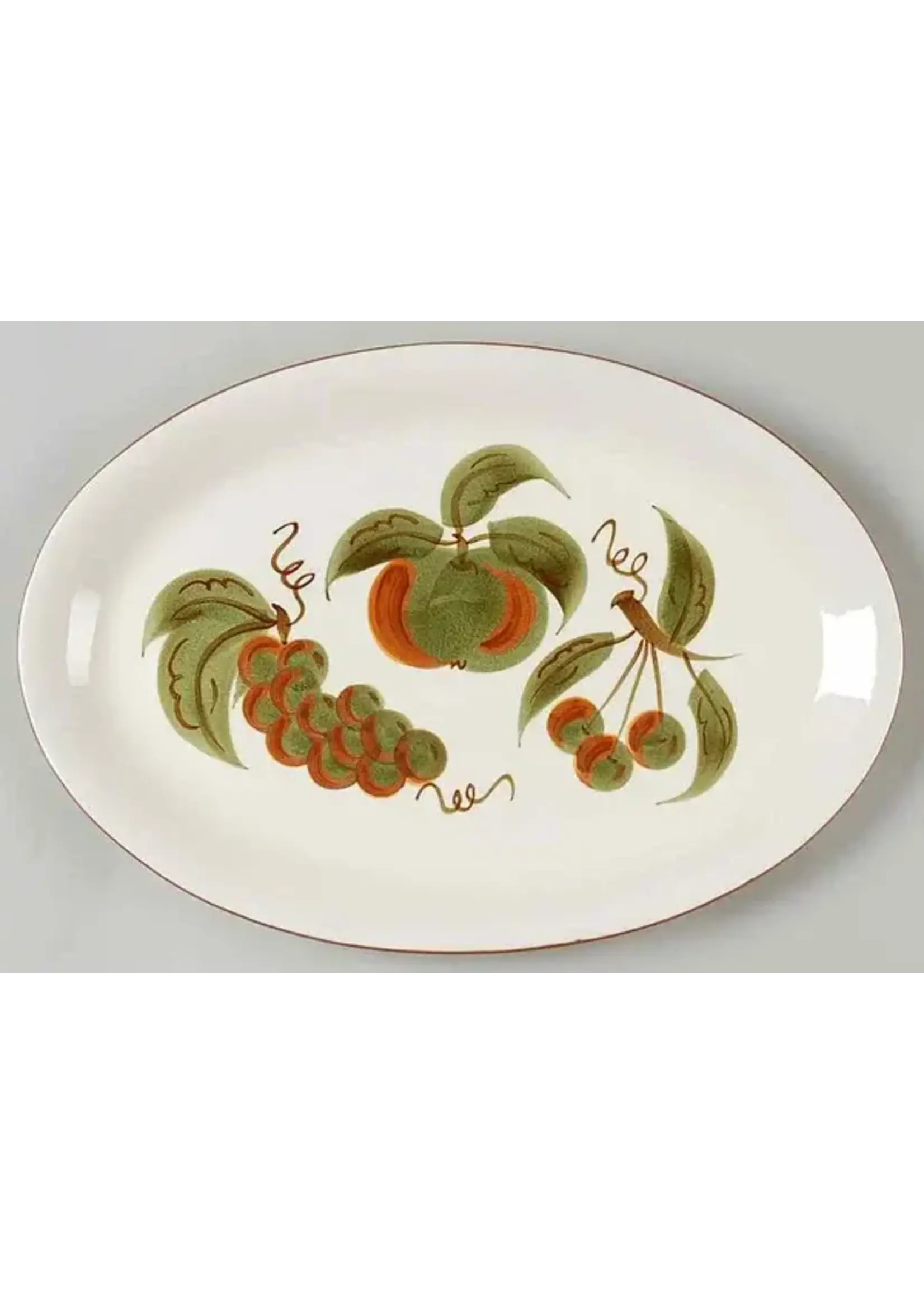 STANGL ORCHARD SONG PLATTER15"