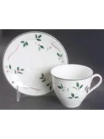 HOLIDAY SPLENDOR CUP & SAUCER