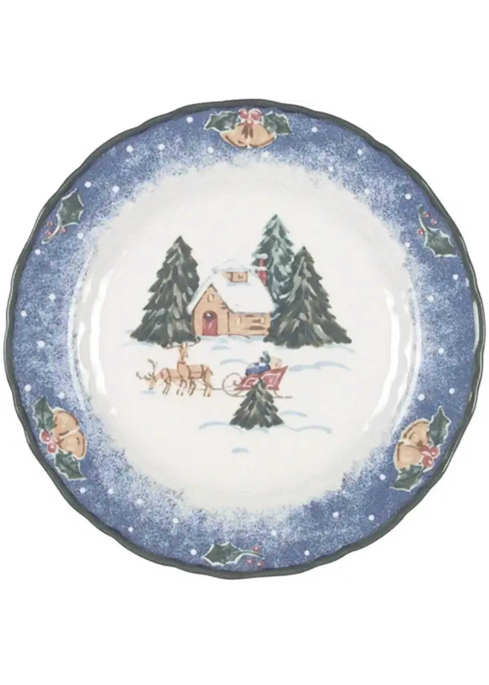 MIKASA SLEIGH BELLS DINNER PLATE 11 1/8"