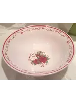 CX701 POINSETTIA AND ORNAMENT SOUP/CEREAL BOWL