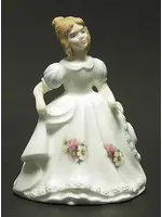 ROYAL DOULTON ROYAL DOULTON FLOWER OF THE MONTH-CHILD OCTOBER FIGURINE