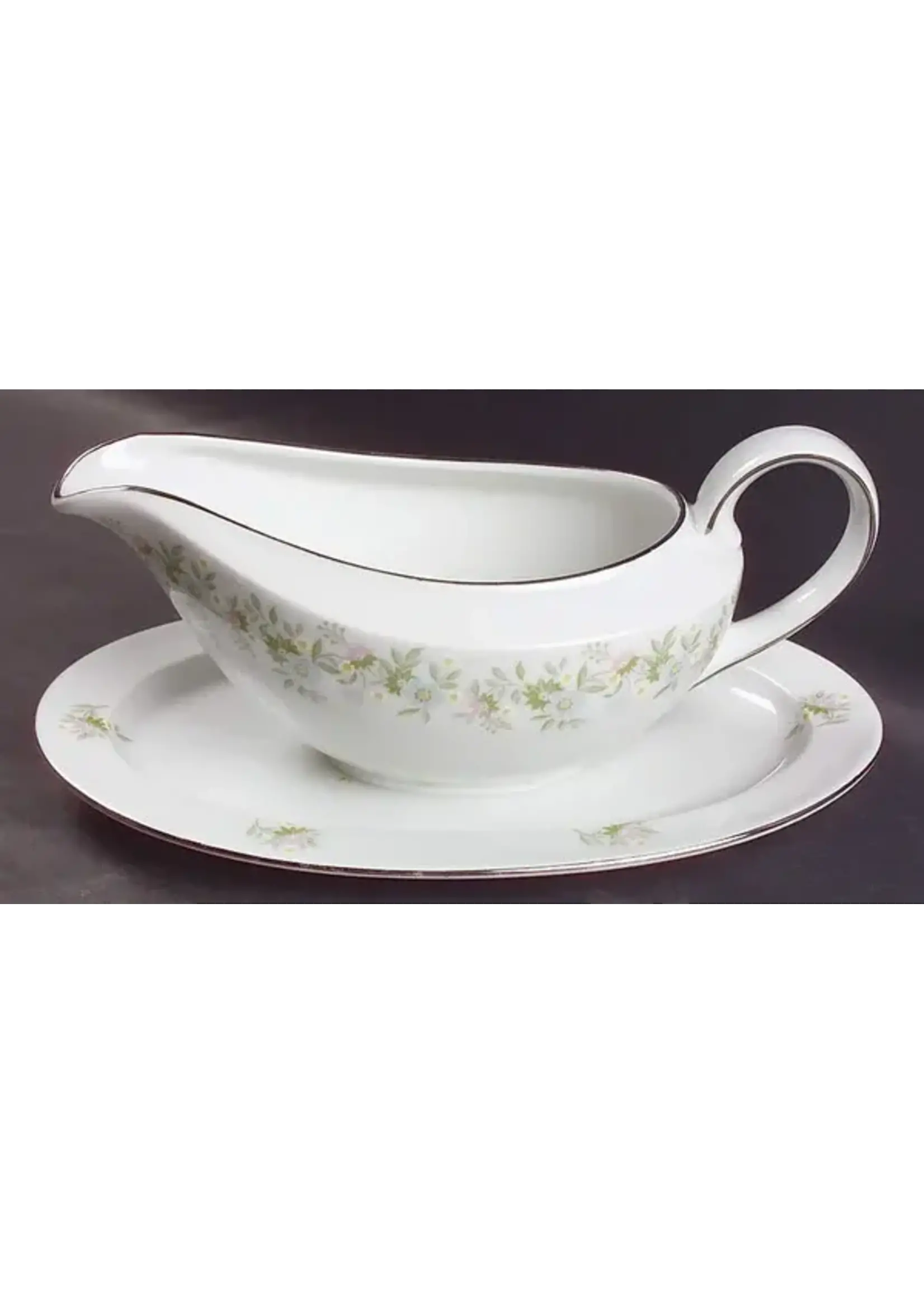 JOHANN HAVILAND gravy boat with attached underplate