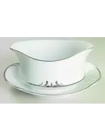 STYLE HOUSE EMBASSY -GRAVY BOAT AND UNDERPLATE