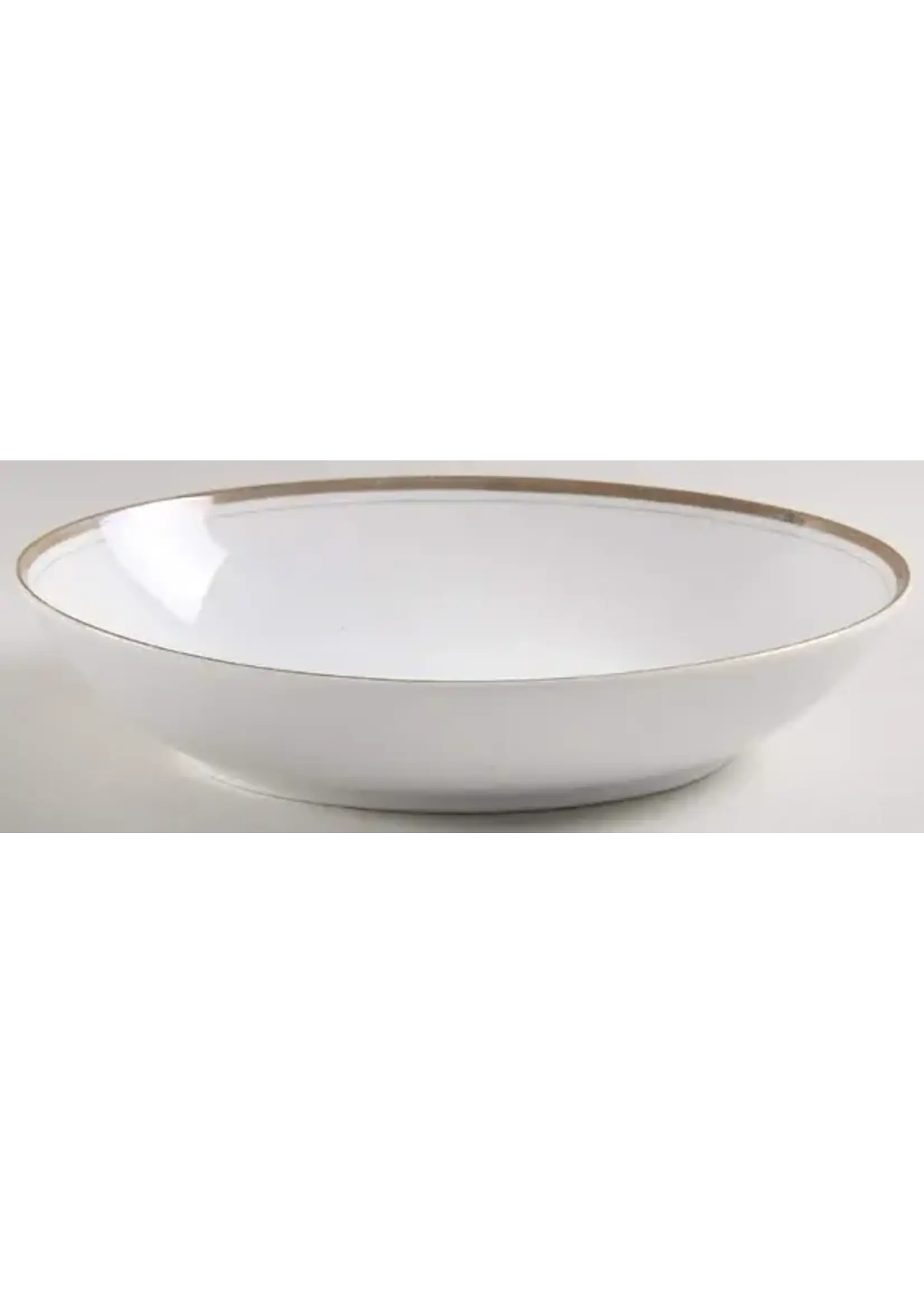 ROYALTON ROYALTON GOLDEN ELEGANCE OVAL VEGITABLE BOWL 10 1/2"