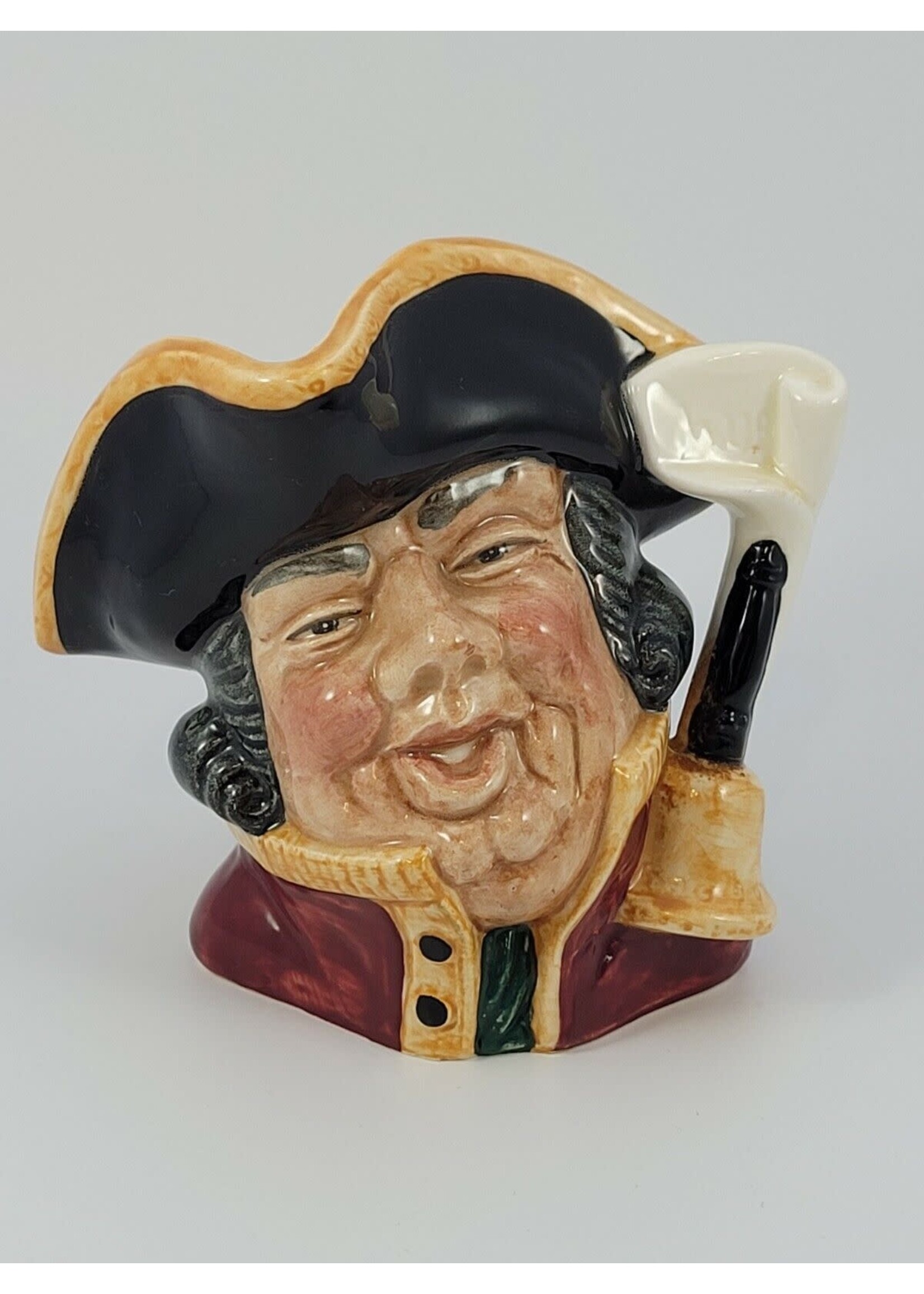 ROYAL DOULTON TOBY TOWN CRIER MINI MUG 4"