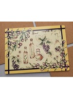 OLIVE OIL PLACEMAT 11 1/2 x 15 5/8"