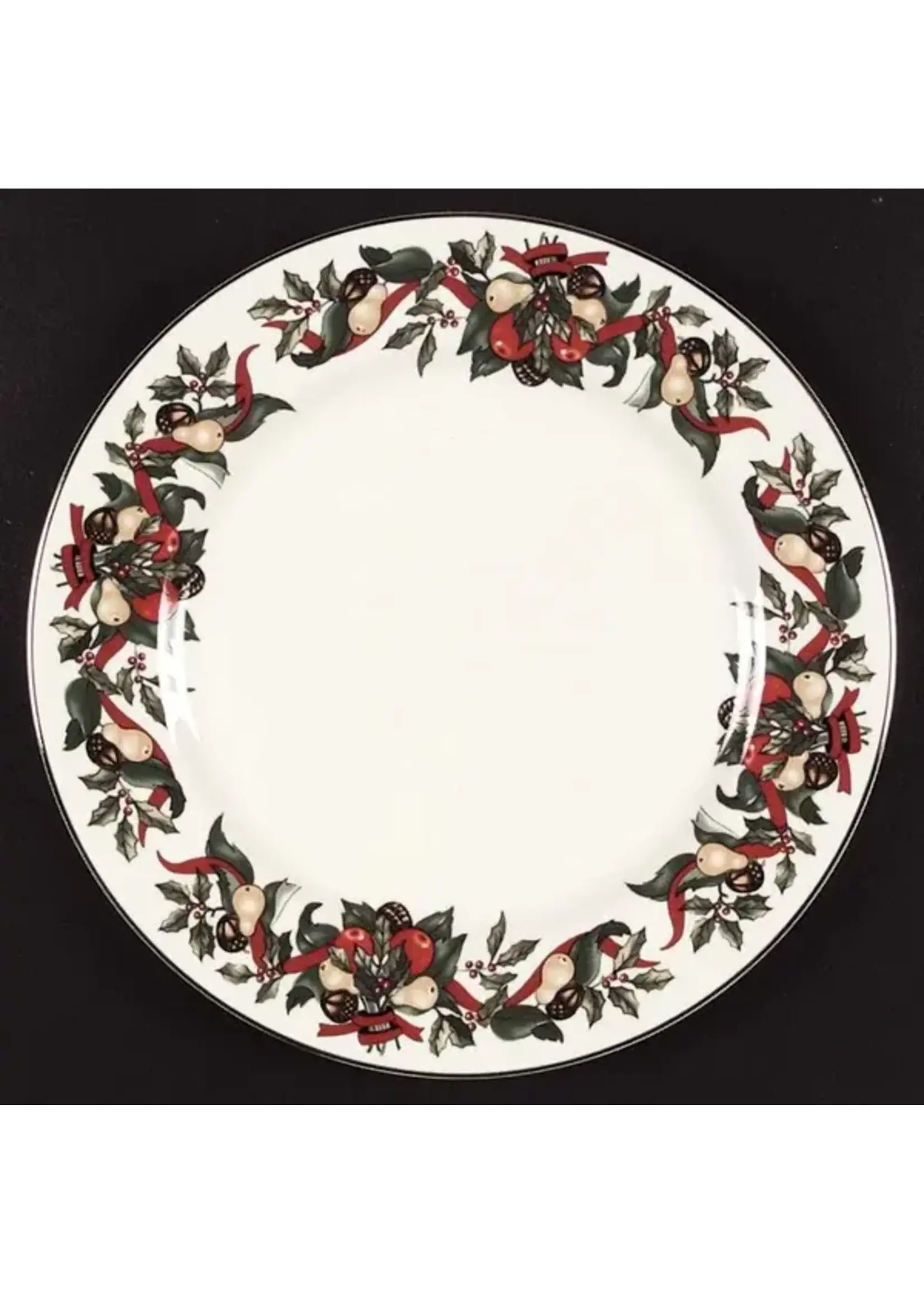 AMC AMC CHRISTMAS BOUNTY DINNER PLATE