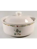 THOMSON BIRDHOUSE COVERED CASSEROLE 2 QT