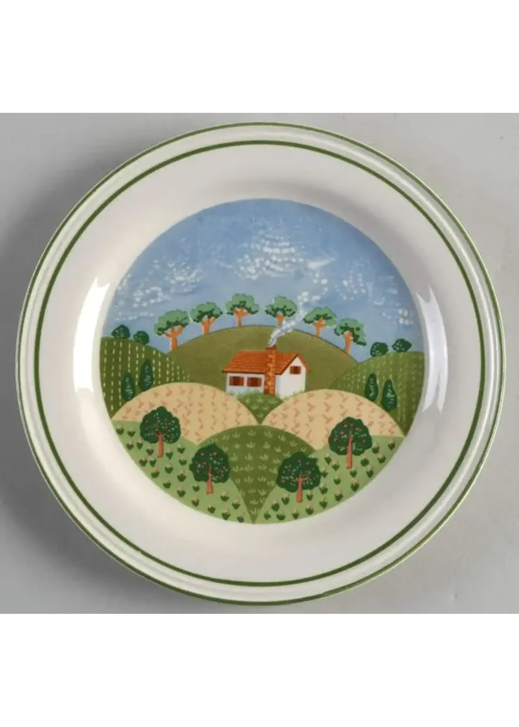 SANGO COUNTRY COTTAGE SALAD PLATE 7 5/8"