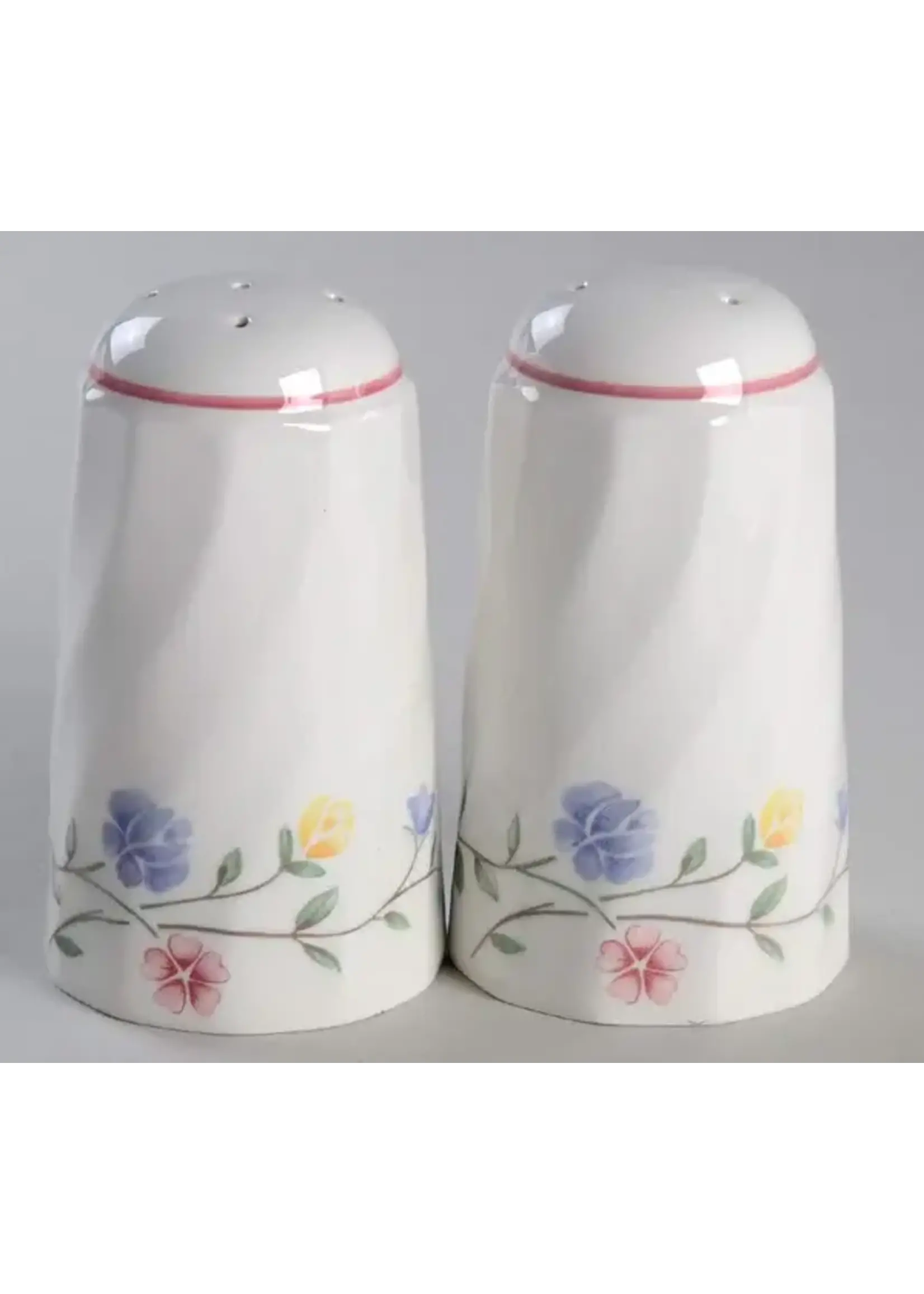 JOHNSON BROTHERS SUMMER CHINTZ SALT & PEPPER 3/5 HOLE