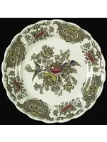 RIDGWAY WINDSOR GREEN MULTI COLOR SALAD PLATE 7 3/4'