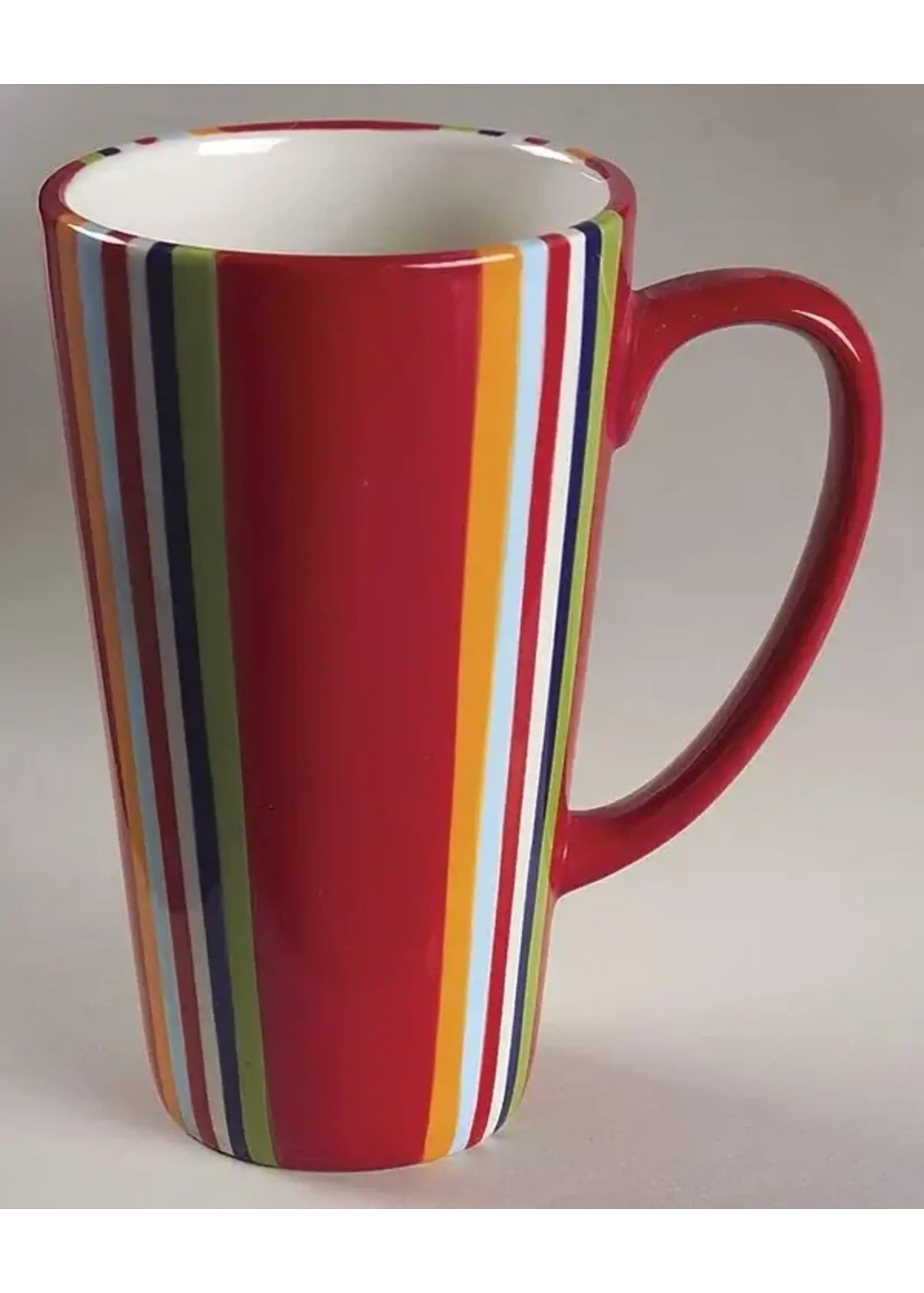 SONOMA COLORFEST III RED LATTE MUG